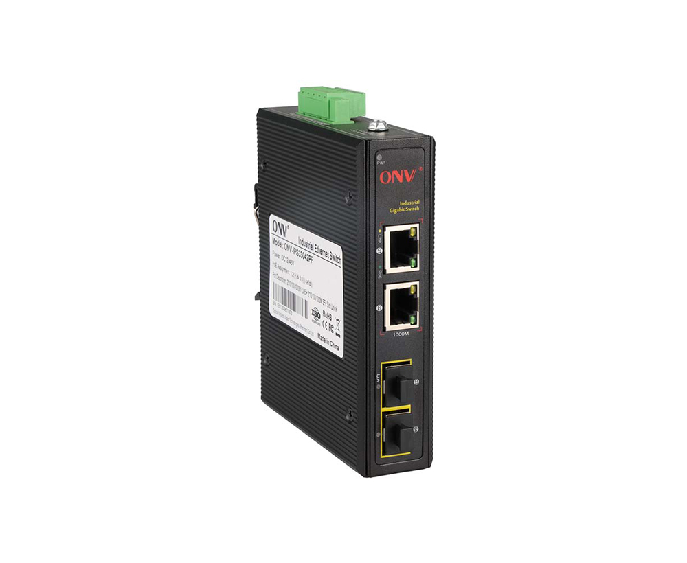 Gigabit 4-port industrial PoE switch